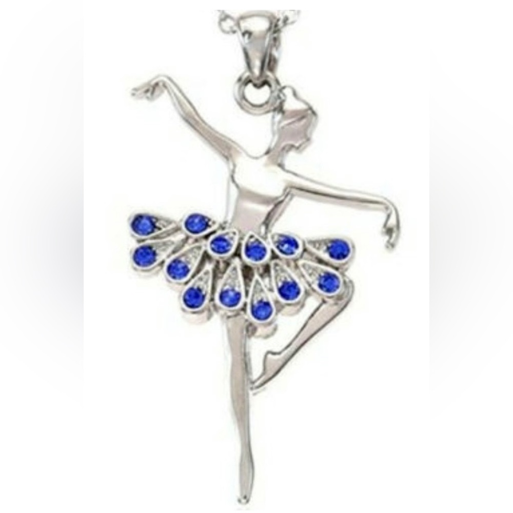 🆕 Ballerina Necklace - Blue